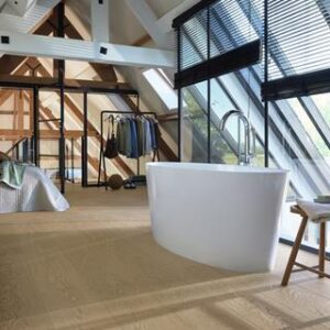 Meister LD150 Multiclic Eik champagne 07001 - Poriënsynchroon-structuur mat - paneelmaat 1288 x 198 mm. - pak à 2,55m²