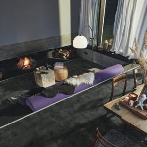 Meister LB150 Multiclic Black Rock 07136 - steenporiën structuur - paneelmaat 857 x 398 mm. - pak à 2,388 m²