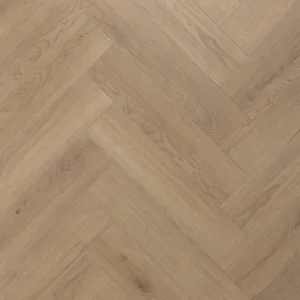 Floer Hybride Laminaat Visgraat - Grijsbeige Eiken